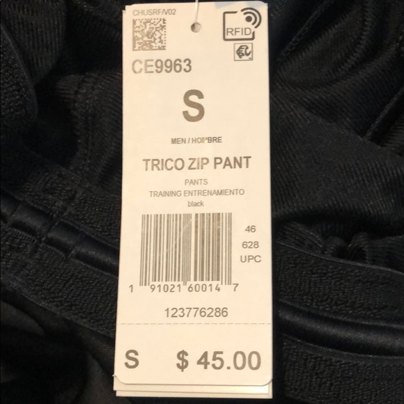 adidas | Pants | Adidas Tricot 3stripe Zip Pants Black Ce9963 New | Poshmark